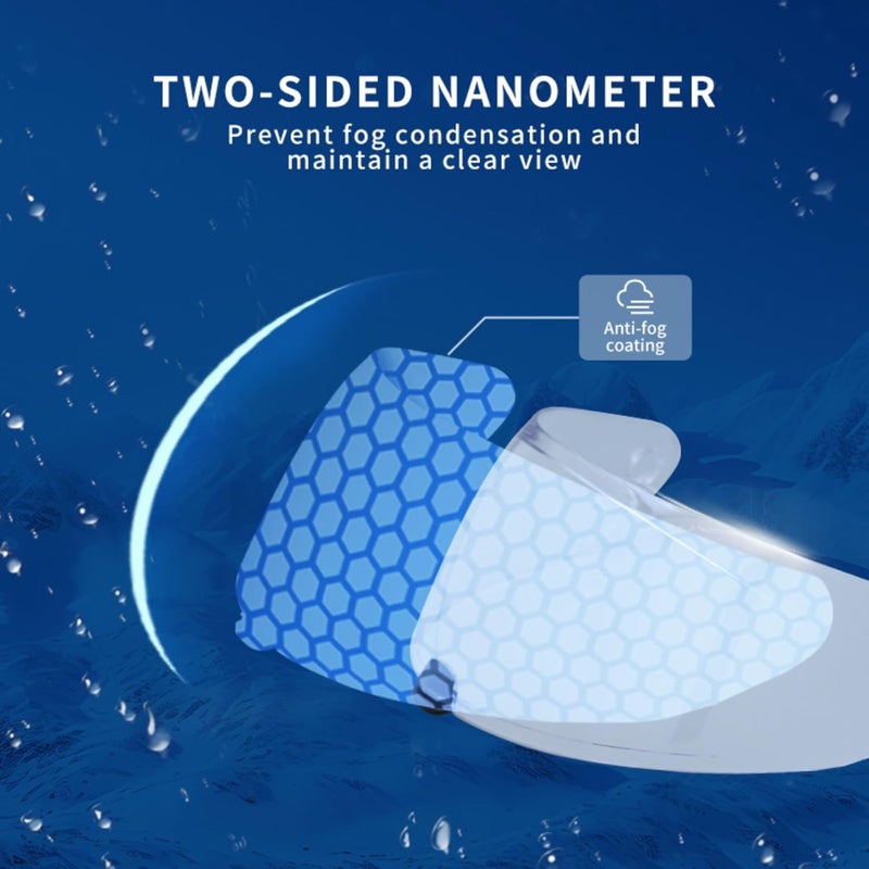 Logto Replacement Motorcycle Helmet Shield for I10 I70 HJ-31 Helmet Visor Shield Anti-Scratch Wearproof Windproof Universal Helmet Accessories - Image 4